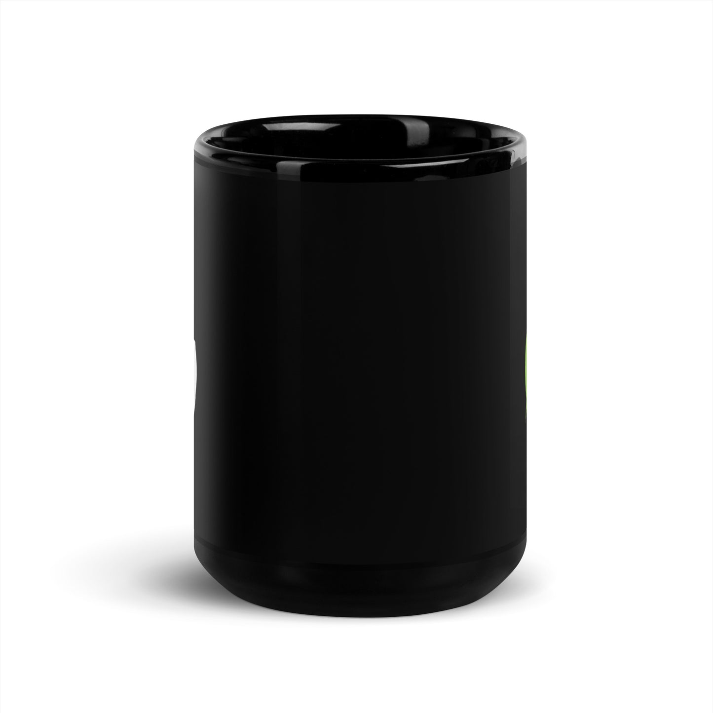 FrogDaddy "F" Logo Black Glossy Mug
