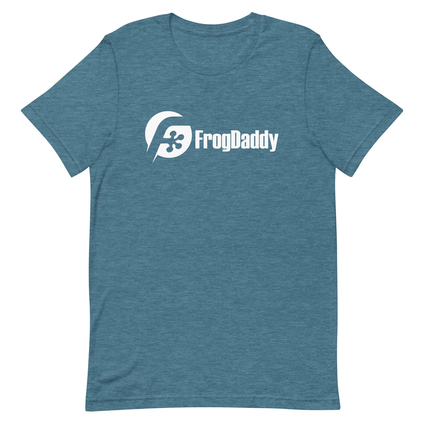 FrogDaddy White Logo Unisex t-shirt