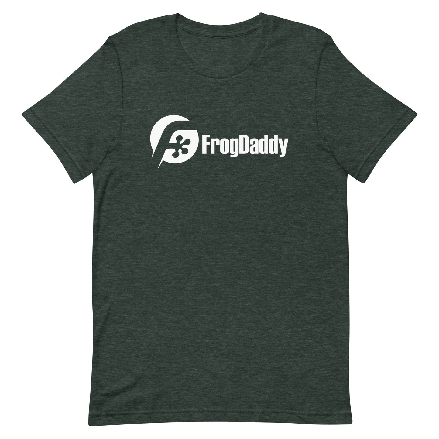 FrogDaddy White Logo Unisex t-shirt