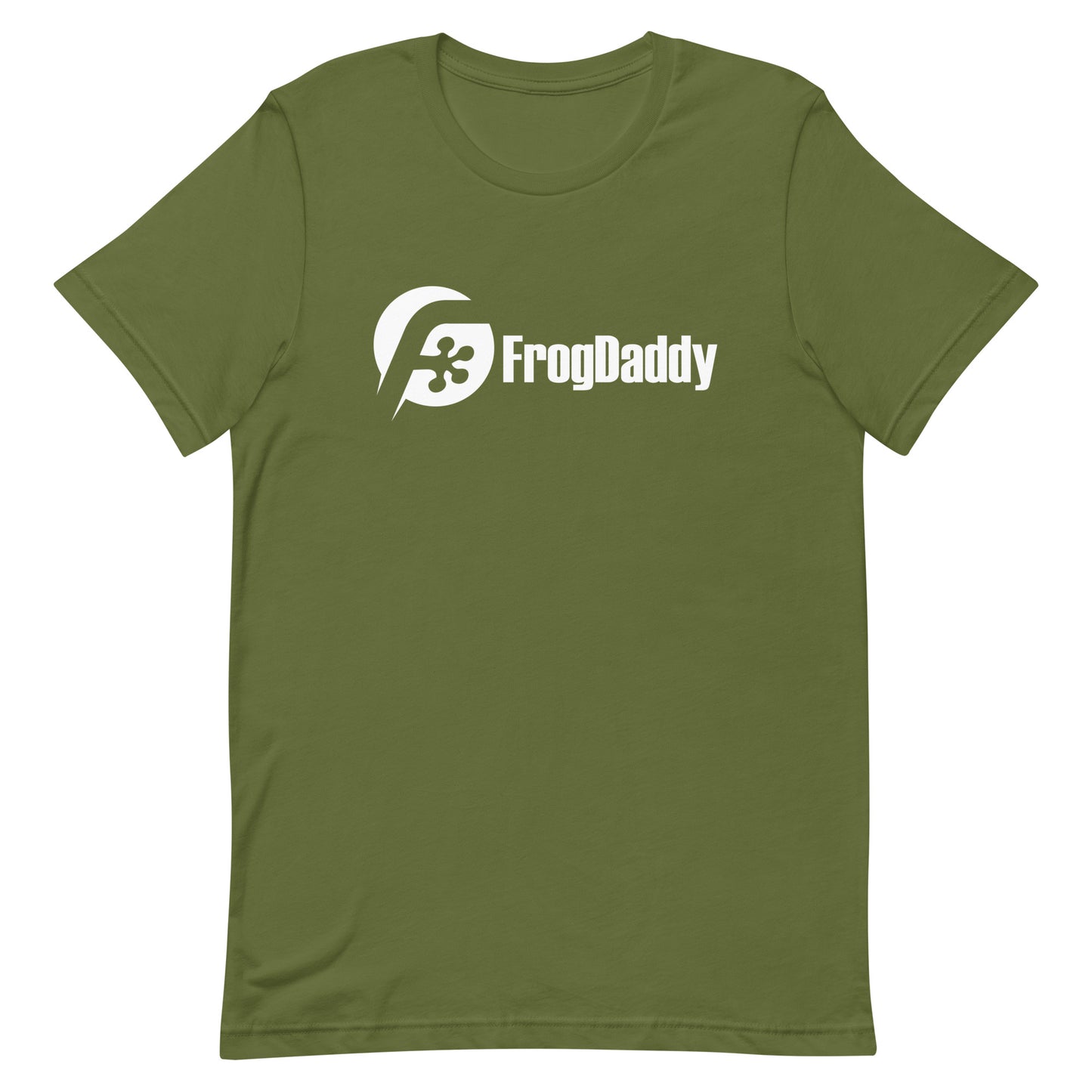 FrogDaddy White Logo Unisex t-shirt