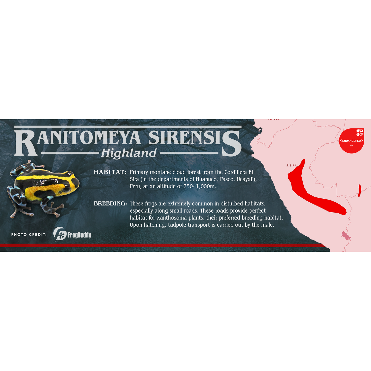 Stranger Species Special Edition Halloween Vivarium Label