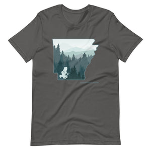 Arkansas Ozark Pine Forest Transporting Dart Frog Short-Sleeve Unisex T-Shirt