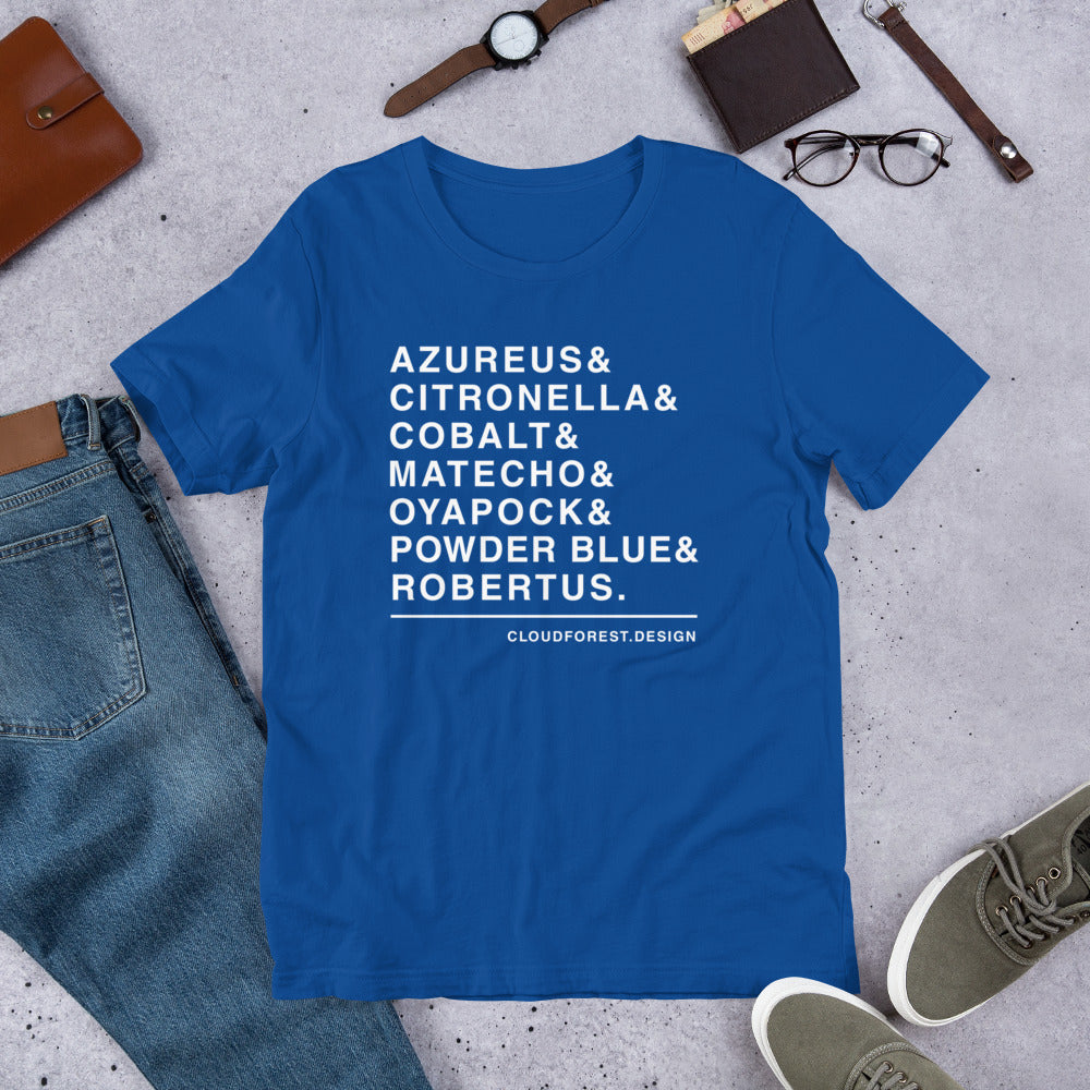 Tinctorius Morph List Short-Sleeve Unisex T-Shirt