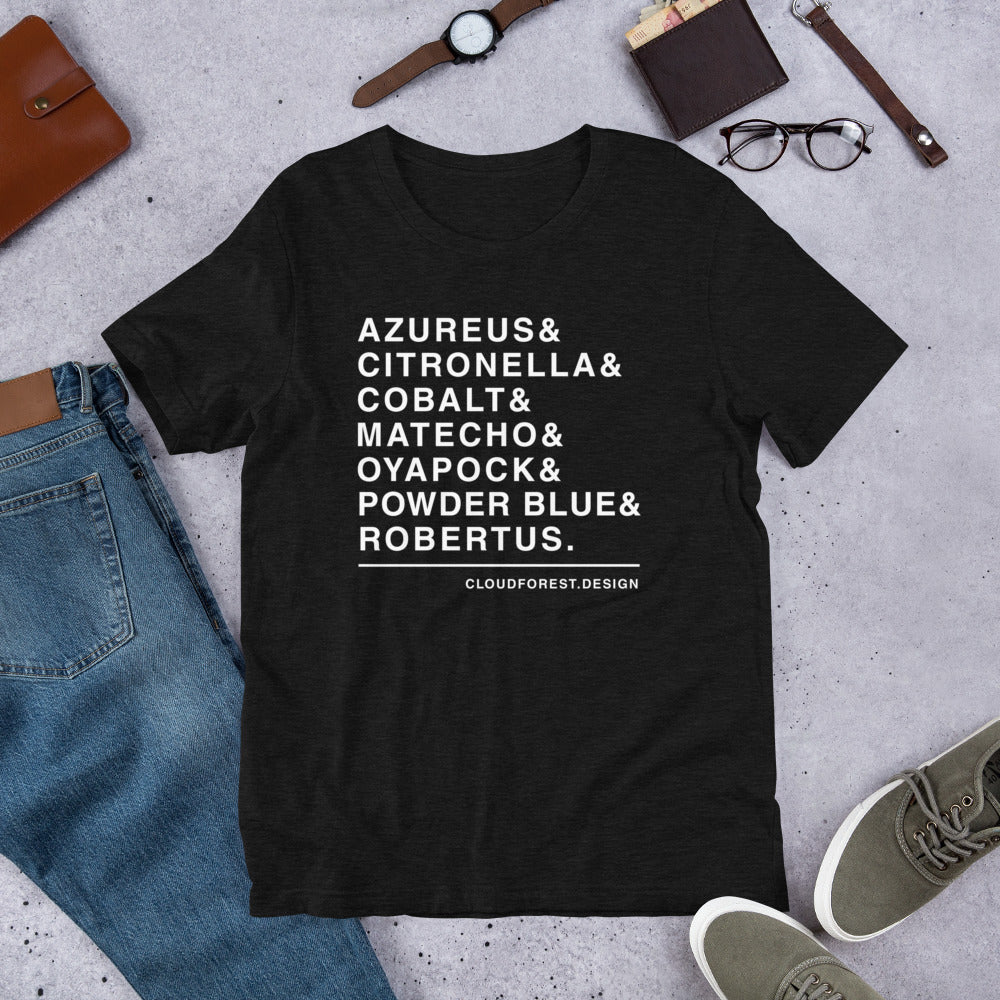 Tinctorius Morph List Short-Sleeve Unisex T-Shirt