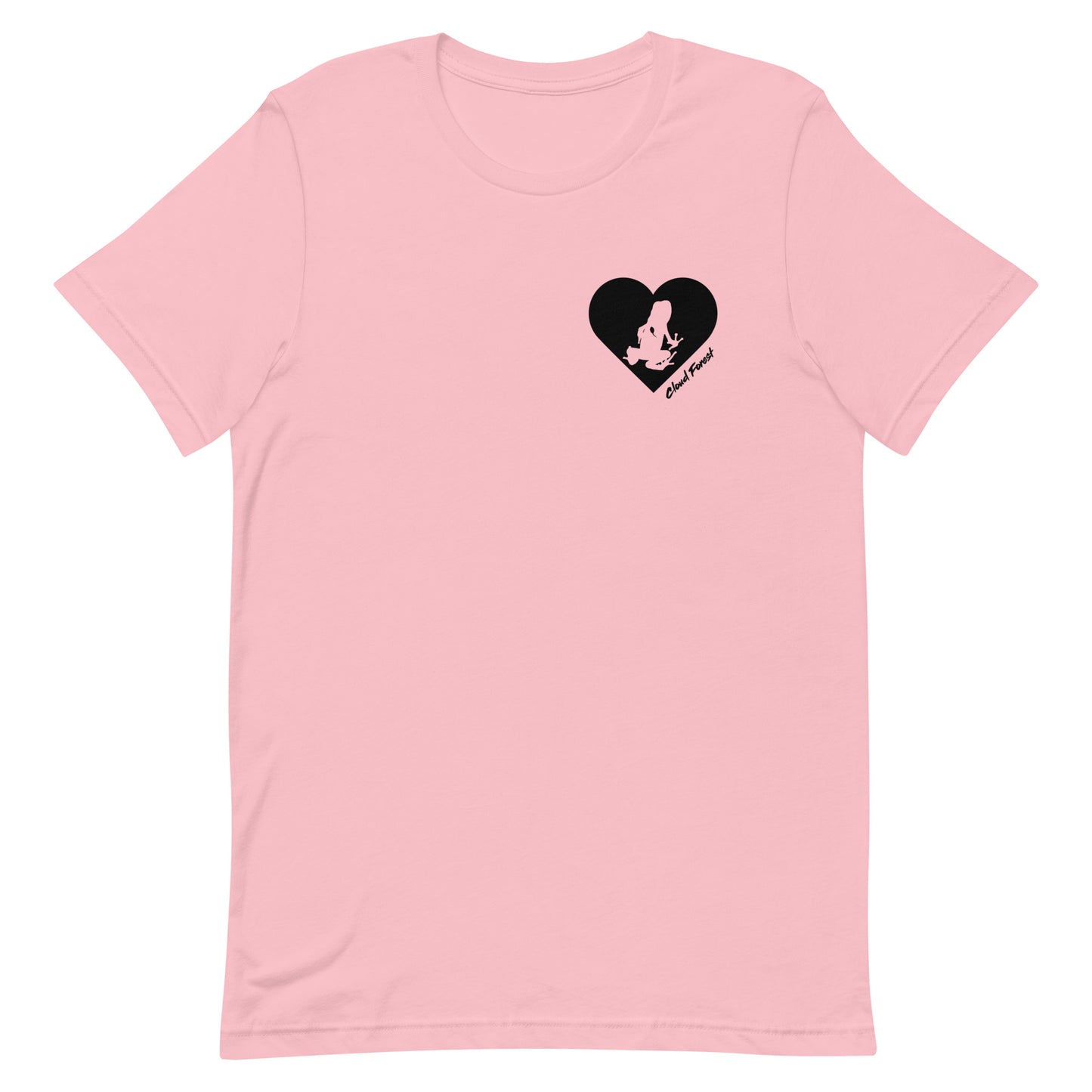 Transporting Dart Frog Ace of "Harts" Pink Unisex T-Shirt