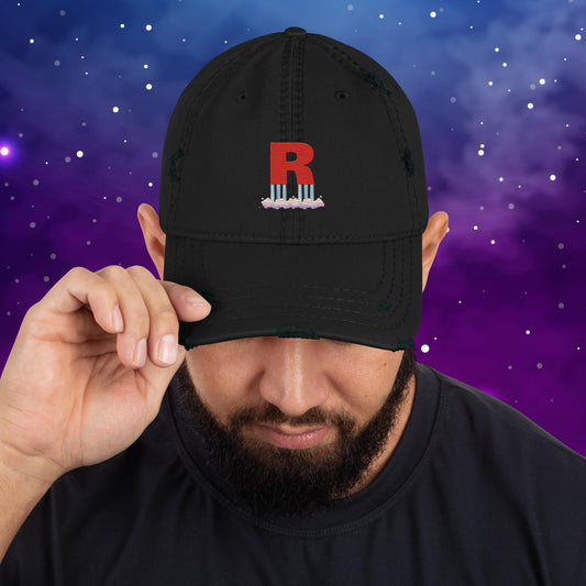 Rocket Team Distressed Dad Hat