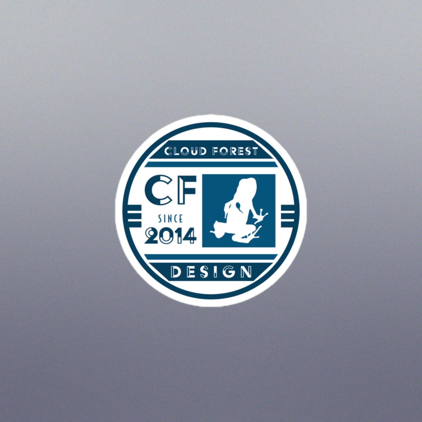 Cloud Forest Design Since 2014 Stickers