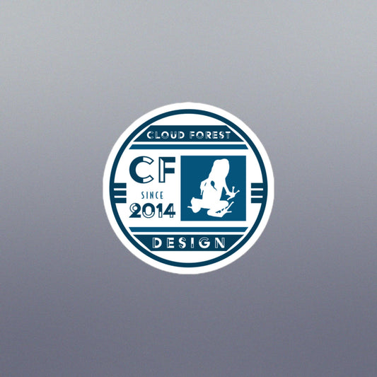 Cloud Forest Design Since 2014 Stickers