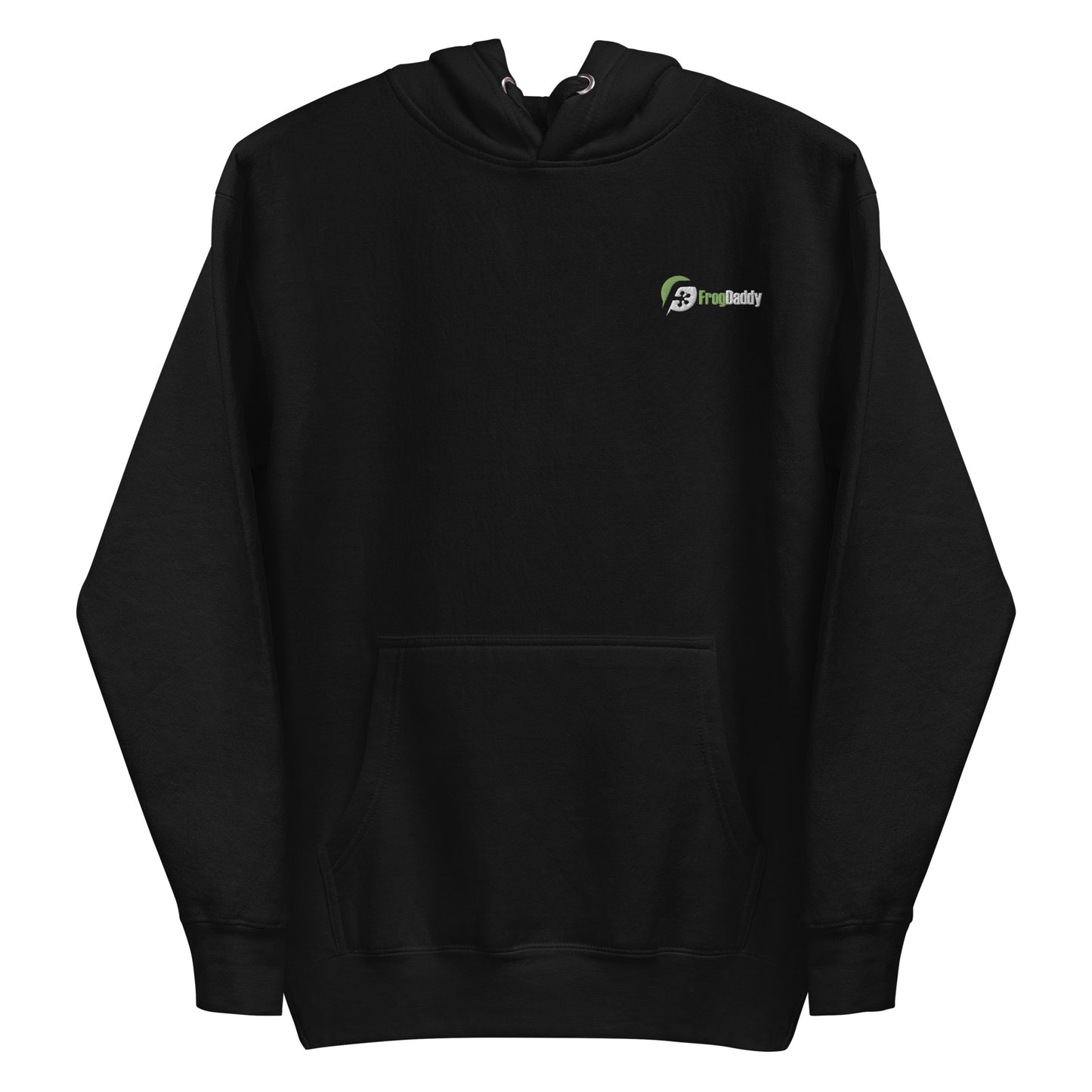 FrogDaddy Embroidered Logo Unisex Hoodie