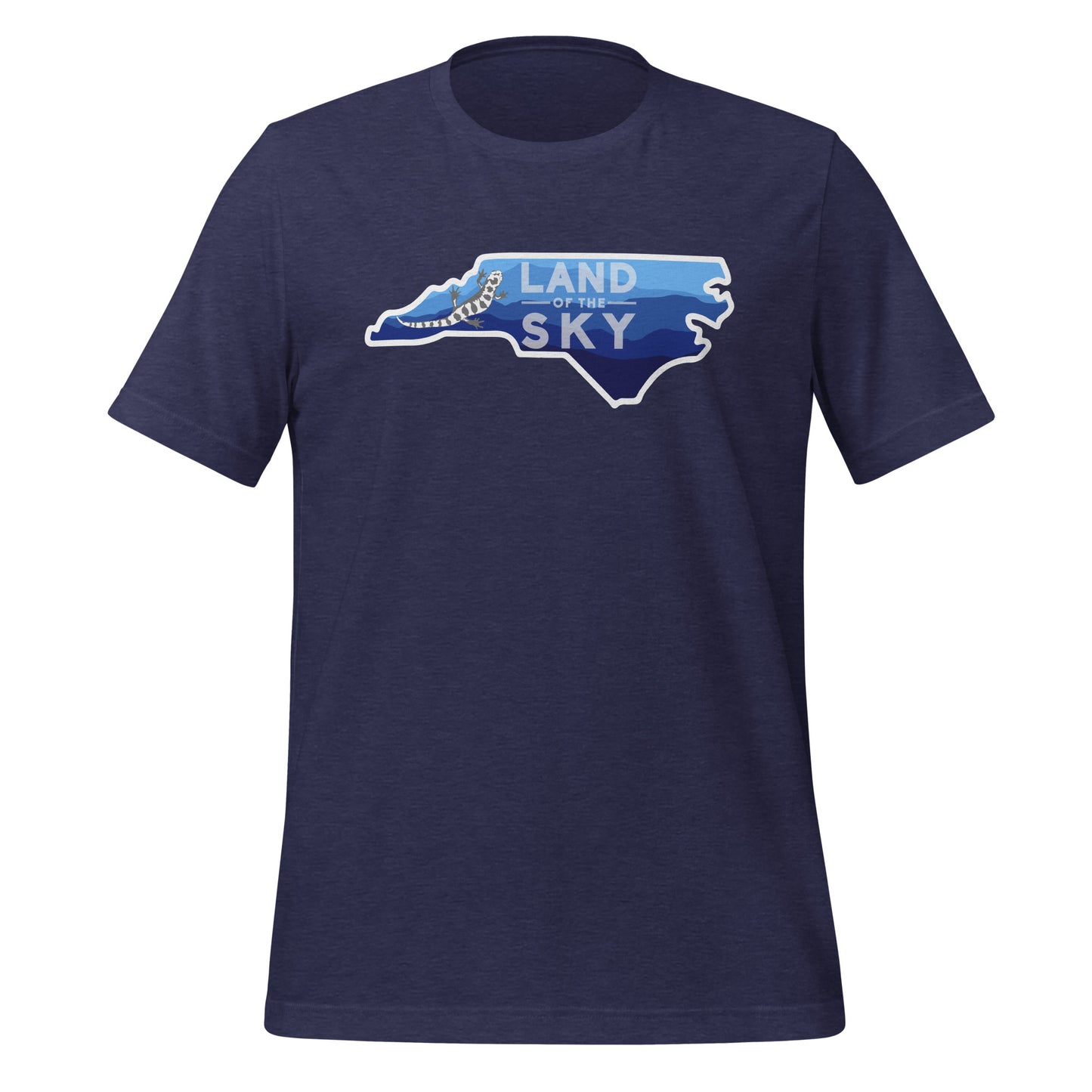 Land of the Sky Mountains and Salamander Unisex T-Shirt to Benefit NC Disaster Relief