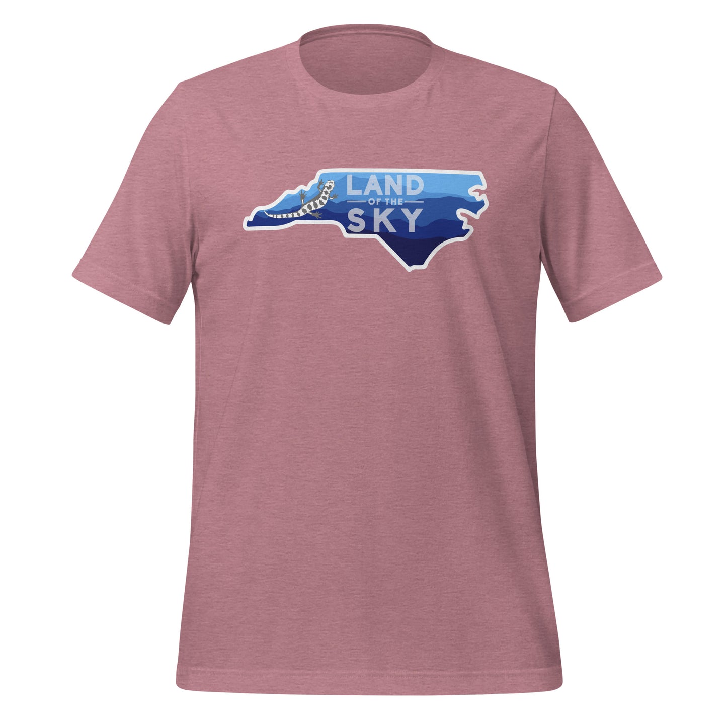 Land of the Sky Mountains and Salamander Unisex T-Shirt to Benefit NC Disaster Relief