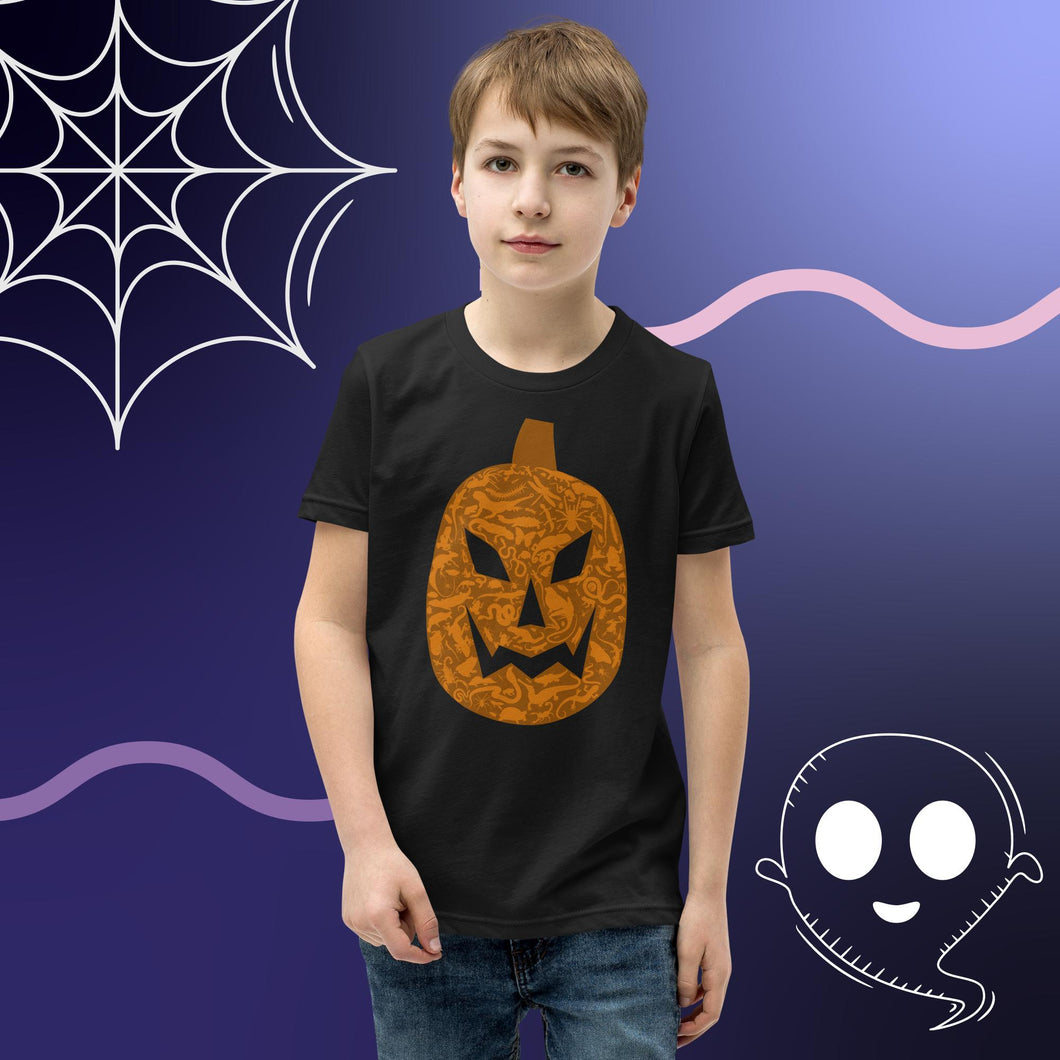 Halloween Creepy Crawly Youth Short Sleeve T-Shirt