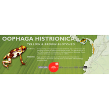 Load image into Gallery viewer, Oophaga histrionica - Standard Vivarium Label