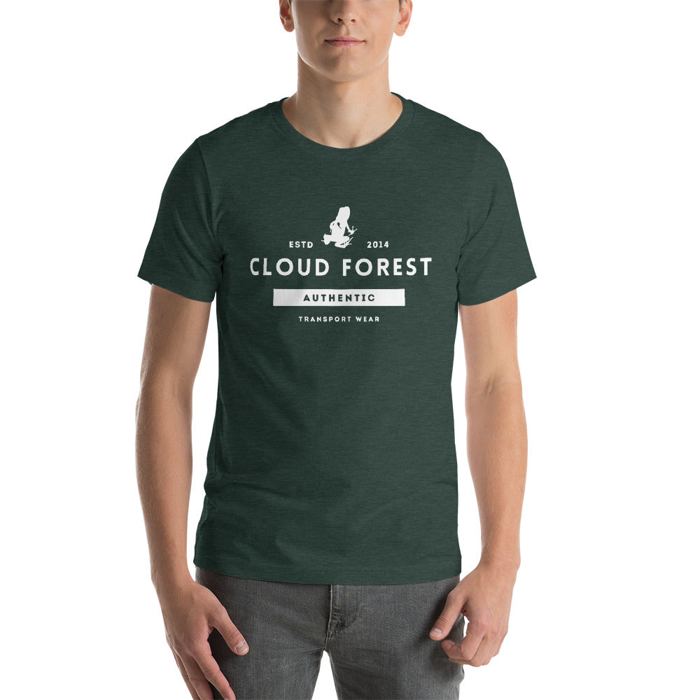 Cloud Forest Authentic Transport Wear Short-Sleeve Unisex T-Shirt