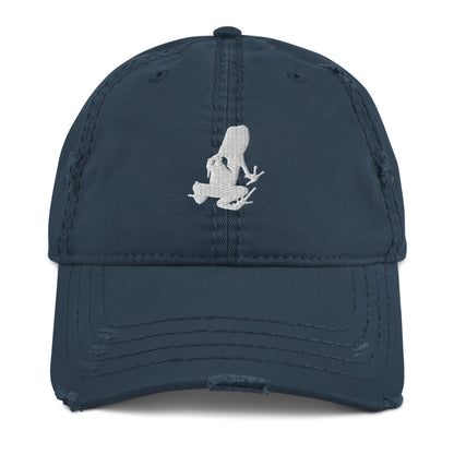 Dart Frog Transport Distressed Dad Hat