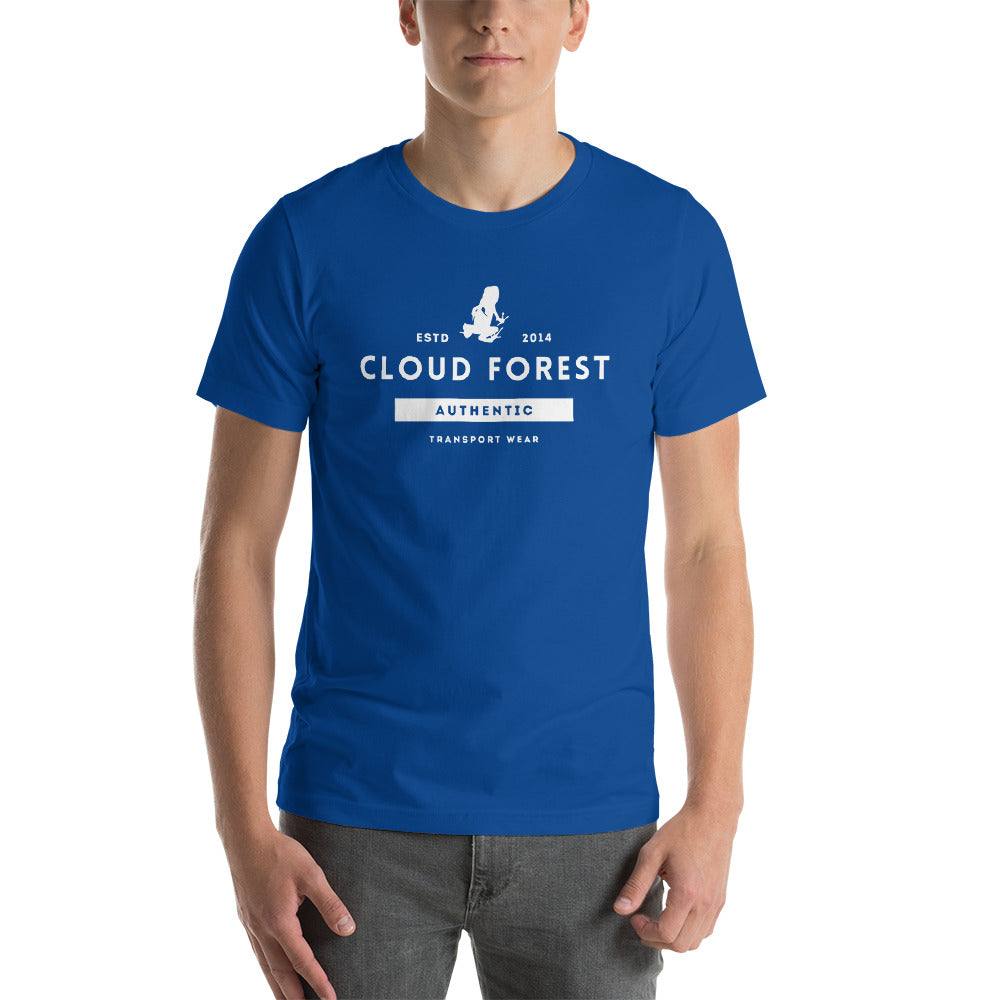 Cloud Forest Authentic Transport Wear Short-Sleeve Unisex T-Shirt