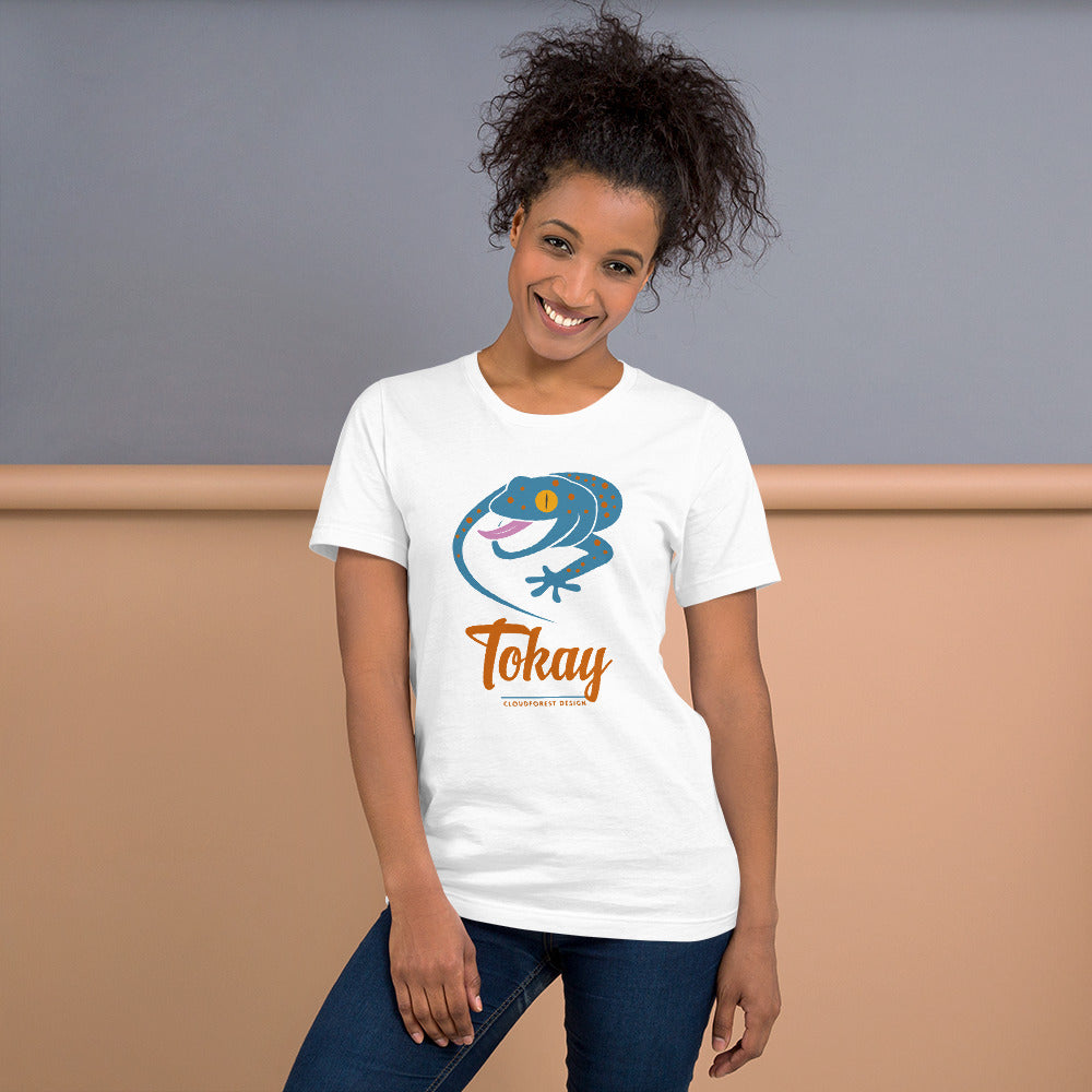 Tokay Gecko Graphic Short-Sleeve Unisex T-Shirt