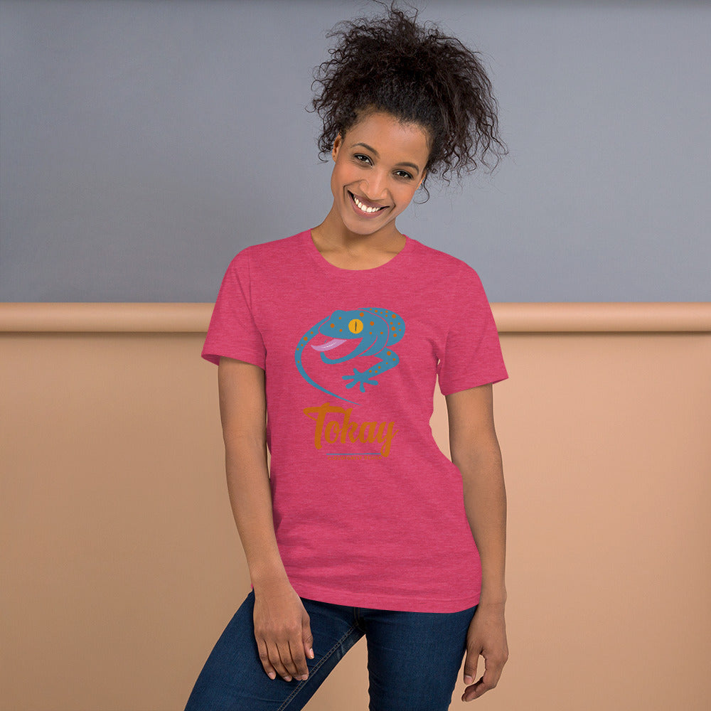 Tokay Gecko Graphic Short-Sleeve Unisex T-Shirt