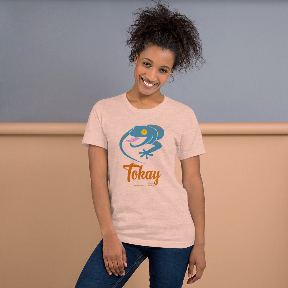 Tokay Gecko Graphic Short-Sleeve Unisex T-Shirt