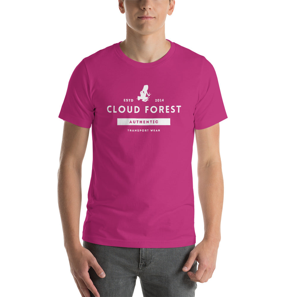 Cloud Forest Authentic Transport Wear Short-Sleeve Unisex T-Shirt