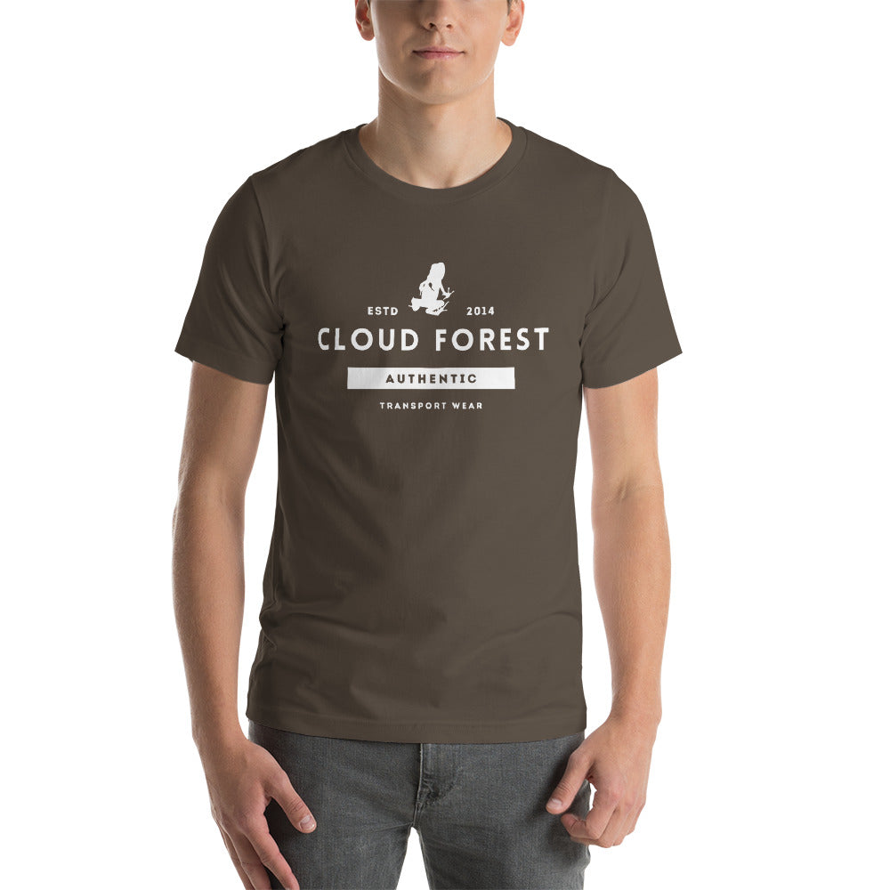 Cloud Forest Authentic Transport Wear Short-Sleeve Unisex T-Shirt