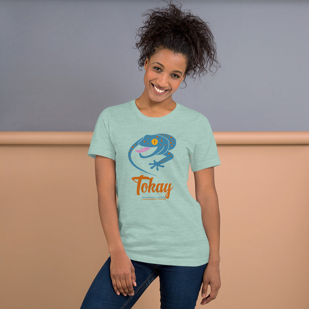 Tokay Gecko Graphic Short-Sleeve Unisex T-Shirt