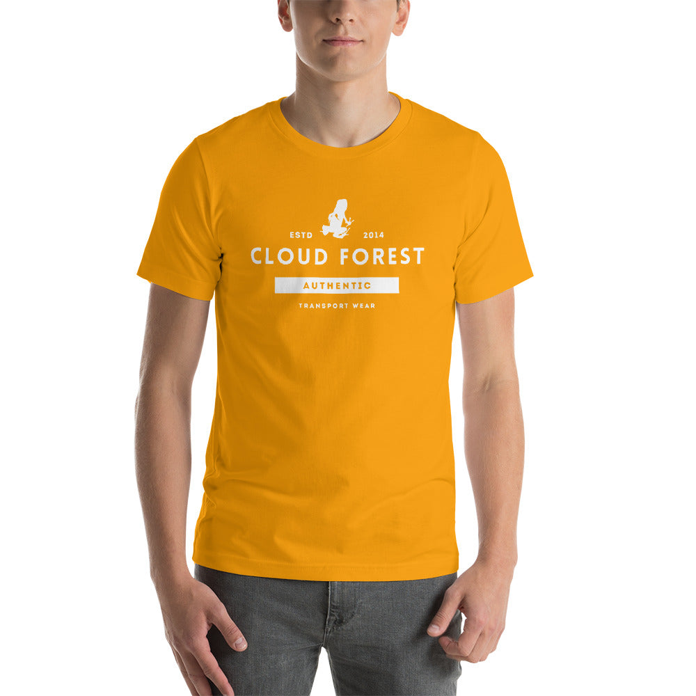 Cloud Forest Authentic Transport Wear Short-Sleeve Unisex T-Shirt