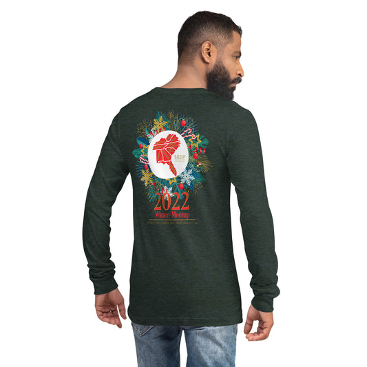 Southeastern Dart Froggers Winter Meetup Unisex Long Sleeve Customizable Tee