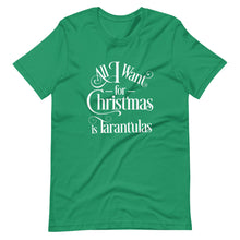 Load image into Gallery viewer, All I Want for Christmas is Tarantulas Short-Sleeve Unisex T-Shirt