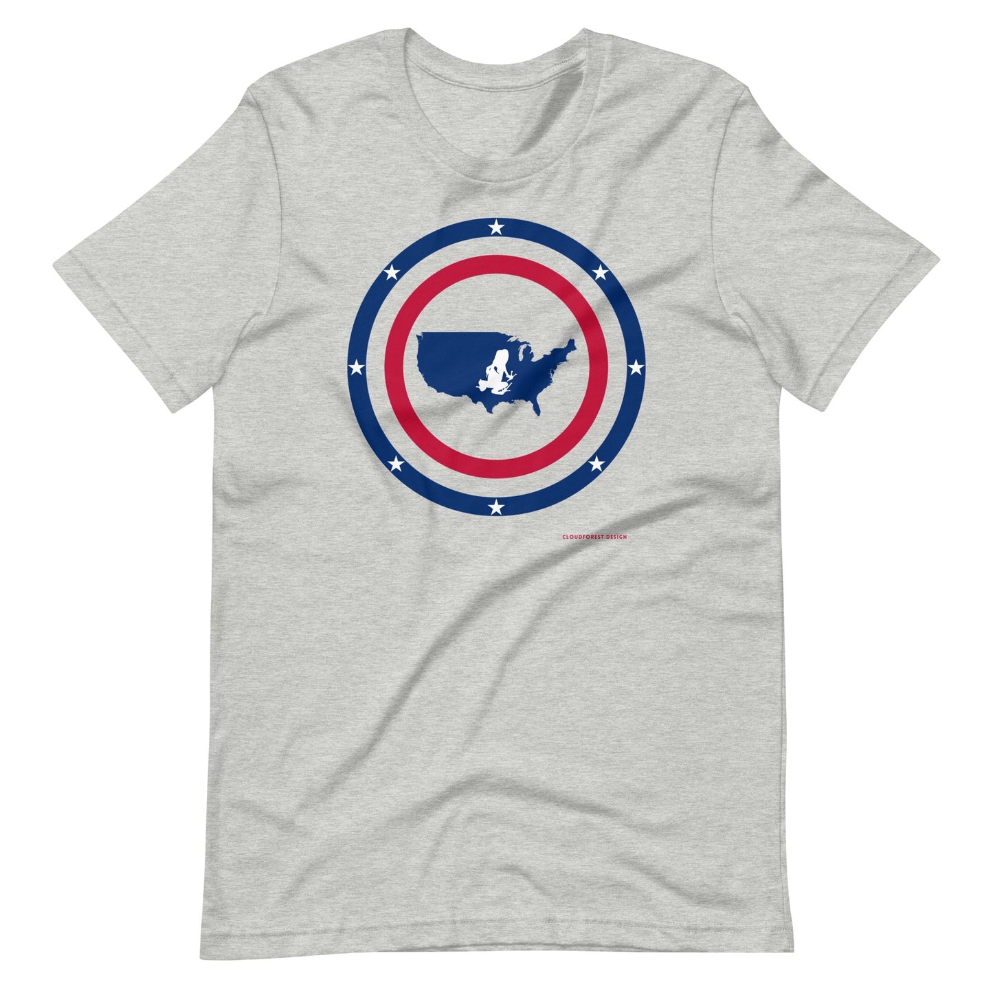 United States of Frog Unisex t-shirt