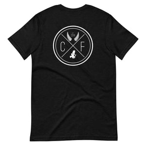 Cloud Forest Hipster Logo Short-Sleeve Unisex T-Shirt