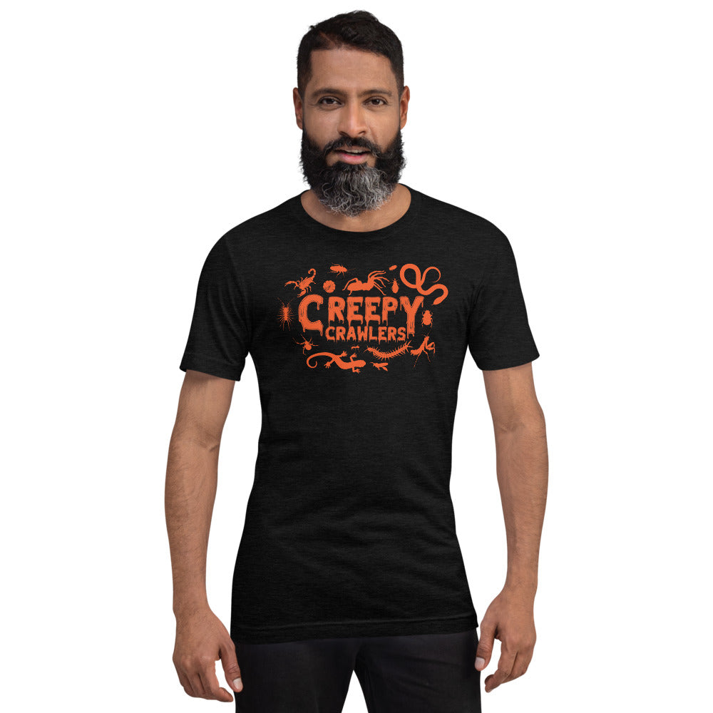 Creepy Crawlers Halloween Short-Sleeve Unisex T-Shirt