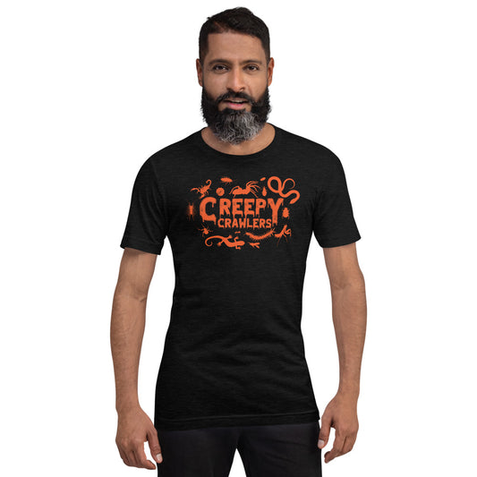 Creepy Crawlers Halloween Short-Sleeve Unisex T-Shirt