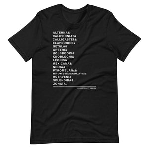 Kingsnake Common Species List Unisex T-Shirt