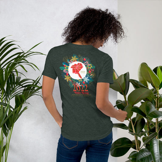 Southeastern Dart Froggers Winter Meetup Unisex Short Sleeve Customizable Tee