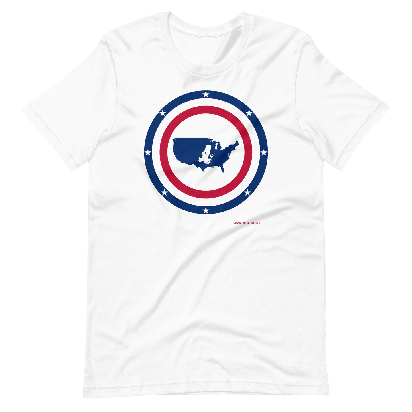 United States of Frog Unisex t-shirt